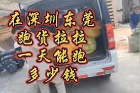 在深圳东莞跑货拉拉一天能跑多少钱#货拉拉 #货拉拉司机视频封面