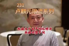卢麒元限流系列(213):我国为什么严控比特币?原因你想不到#卢麒元