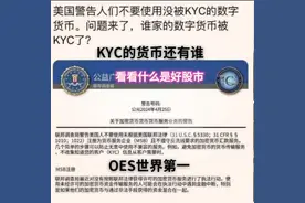 OES是全球首家推出的kyc货币 #数字经济 #国际贸易