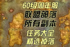 魔兽世界怀旧服周年服 60 级铁血硬汉所有副本任务 #魔兽世界视频封面