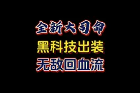 全新大司命黑科技出装丨无敌回血流 纯肉大司命＋生息泉视频封面