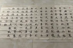 用另一种楷书字体再写《沁园春·雪》#凭感觉写字#四尺整张 #楷书视频封面