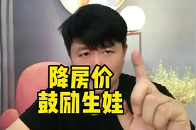 国家出手了，降房价，鼓励生娃。#房价下降 #生小孩视频封面