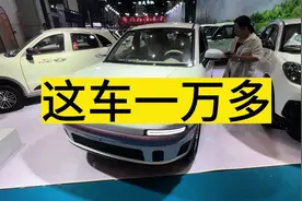 电动车展会这么豪华的电动车老头乐一万多#电动车视频封面