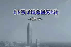 下雪了你会回来吗，想你了…#大雪纷飞时你会想起谁