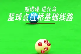 斯诺克蓝球走位线路 过桥线路解析#斯诺克 #台球 #台球教学 #罗弘昊