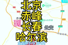 北京到哈尔滨的公交线路来了，全程1300公里票价才200多元视频封面