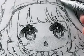 画的是冥蛇佩姬，做了佩姬的可动纸片人 #手绘 #可动纸片人教程 #可动纸片人 #冥蛇佩姬 #逃出惊魂夜