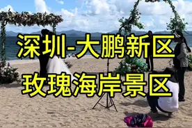 如果暑假你来深圳！一定要来一趟玫瑰海岸！这个游玩攻略记得收藏好！假期快约上喜欢的人来打卡吧！#这里不是国外是深圳 #一起去深圳的海边走走 #一起沉沦在绝美的海边 #深圳看日落的好地方 #暑假嗨玩计划