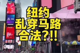 纽约行人乱穿马路合法 #科普 #冷知识 #搞笑
