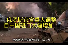 俄罗斯官宣重大调整，自中国进口大幅增加！#国际贸易 #跨境电商视频封面