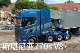 #短视频创业 #斯堪尼亚公路之王 #RC#重卡模型视频封面