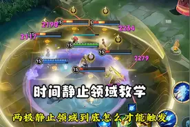 教你们如何触发海诺和朵莉亚组合技，两极静止领域！ #王者荣耀