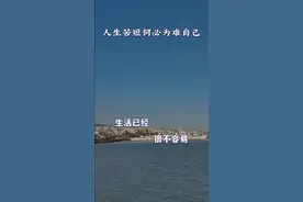 #人生苦短何必为难自己视频封面