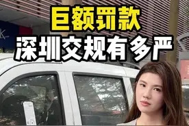 深圳硬核交通罚款 也是学到了… #违章  #交通安全 #违停 #罚款