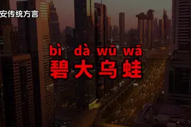 今日必学淮安话“碧大乌蛙”，一句话道尽淮安人豁达胸怀。#方言视频封面