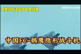 中国沈飞集团正在秘密打造的FC–鹘鹰隐形战斗机视频封面