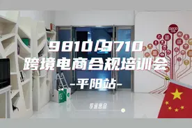 跨境电商9710/9810合规培训（平阳站）#跨境电商