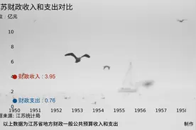 江苏财政收入和支出趋势对比，一起见证江苏的经济发展#江苏视频封面