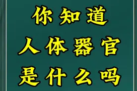 你知道人体器官的由来吗#人物故事 #创作灵感 #每天跟我涨知识视频封面
