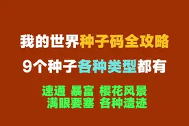 【我的世界】网易基岩版种子码全攻略 各类型种子码都有！