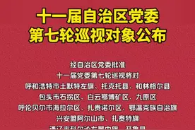 十一届自治区党委第七轮巡视对象公布视频封面