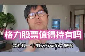 不建议长期持有格力股票#股票 #财经 #经济 #格力股票