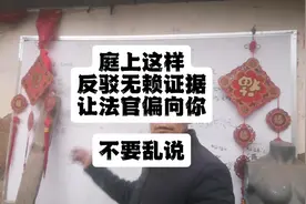 庭上不要胡说！庭上这样 反驳无赖证据让法官偏向你#刑法