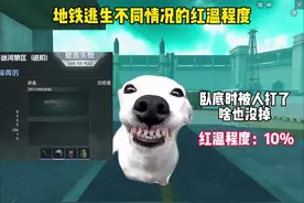 《地铁逃生不同情况的红温程度》#和平精英地铁逃生