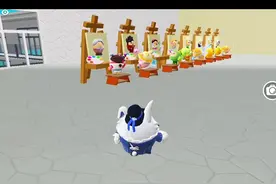 今天上美术课，让宝宝们画出自己最喜欢的人#蛋仔派对