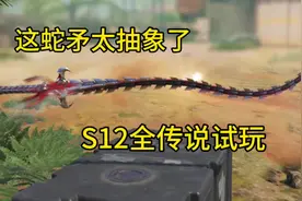 这蛇矛太抽象了！S12全传说试玩！#使命召唤手游视频封面