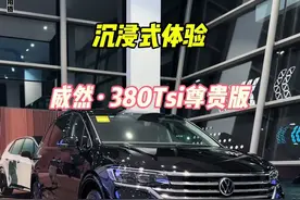 沉浸式体验大众威然380尊贵版#大众威然 #威然 #dou是好车 #上汽大众威然视频封面