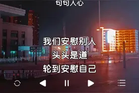 我们安慰别人头头是道，轮到安慰自己只剩苦笑，以前心比天高，扬言爱最重要，现在只想睡个好觉…#歌词句句入心 #唱出了多少人的心声 #说不出的或许都在歌里 #音乐分享视频封面