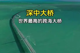 深中大桥，连接广东省的深圳市和中山市 让两地往返缩短至30分钟#卫星地图 #广东 #深中通道视频封面
