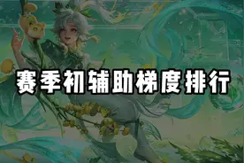 赛季初辅助梯度排行#王者教学 #游戏日常 #学习