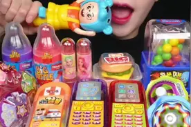 食玩零食特辑 #韩国吃货主播 #深夜放毒 #咀嚼音