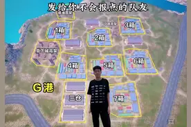 艾特不会报点的队友来看！#和平精英