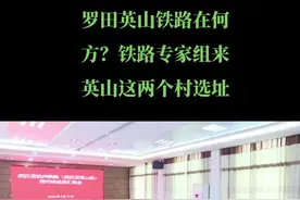 罗田英山铁路在何方？铁路专家组来英山这两个村选址 #🚄高铁#希望罗英人民梦想成真！ 视频封面