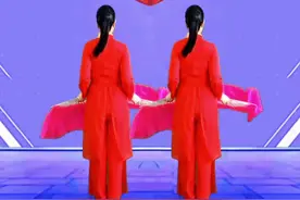 喜庆扇子舞🔥《结婚啦》超火爆，背面演示加长版来了 喜庆扇子舞🔥《结婚啦》超火爆，背面演示#结婚啦#扇子舞 #年会喜庆舞蹈 #结婚喜庆扇子舞