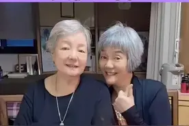 近日，女儿平珩陪着母亲林婉珍庆祝生日的照片流出。视频封面