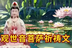 听观音菩萨祈祷文，感受菩萨慈悲与智慧。视频封面