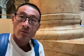 耶路撒冷公元四世纪的圣慕大教堂。耶稣，基督教的诞生地