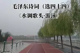 毛泽东诗词鉴赏（选四十四）：水调歌头·游泳。#用心为你读首诗视频封面