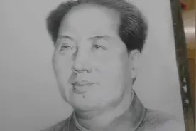 为伟大领袖毛主席画像，缅怀伟人的丰功伟绩！#原创绘画