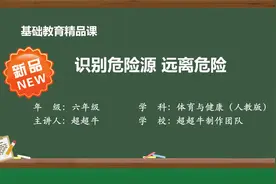 #识别危险源 #识别危险源远离危险ppt #体育室内微课 #体育精品课视频封面
