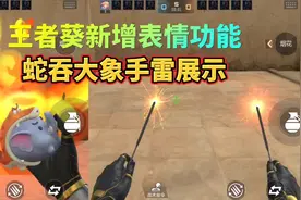 CF手游：王者葵新增烟花表情功能，蛇吞象手雷抢先看 #cf手游视频封面
