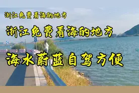浙江免费看海好地方，海水蔚蓝自驾方便非常出片👍 #旅行推荐官