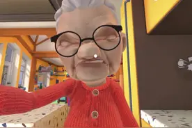 你们不要在陪假奶奶玩了 #233乐园 #奶奶的贴心小猫 #我是猫