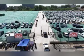 #开封国庆气氛到位了#【开封万岁山景区停车指南！免费乘车