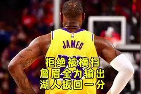 詹眉组合完美发挥，湖人战胜掘金，赢一场是一场视频封面